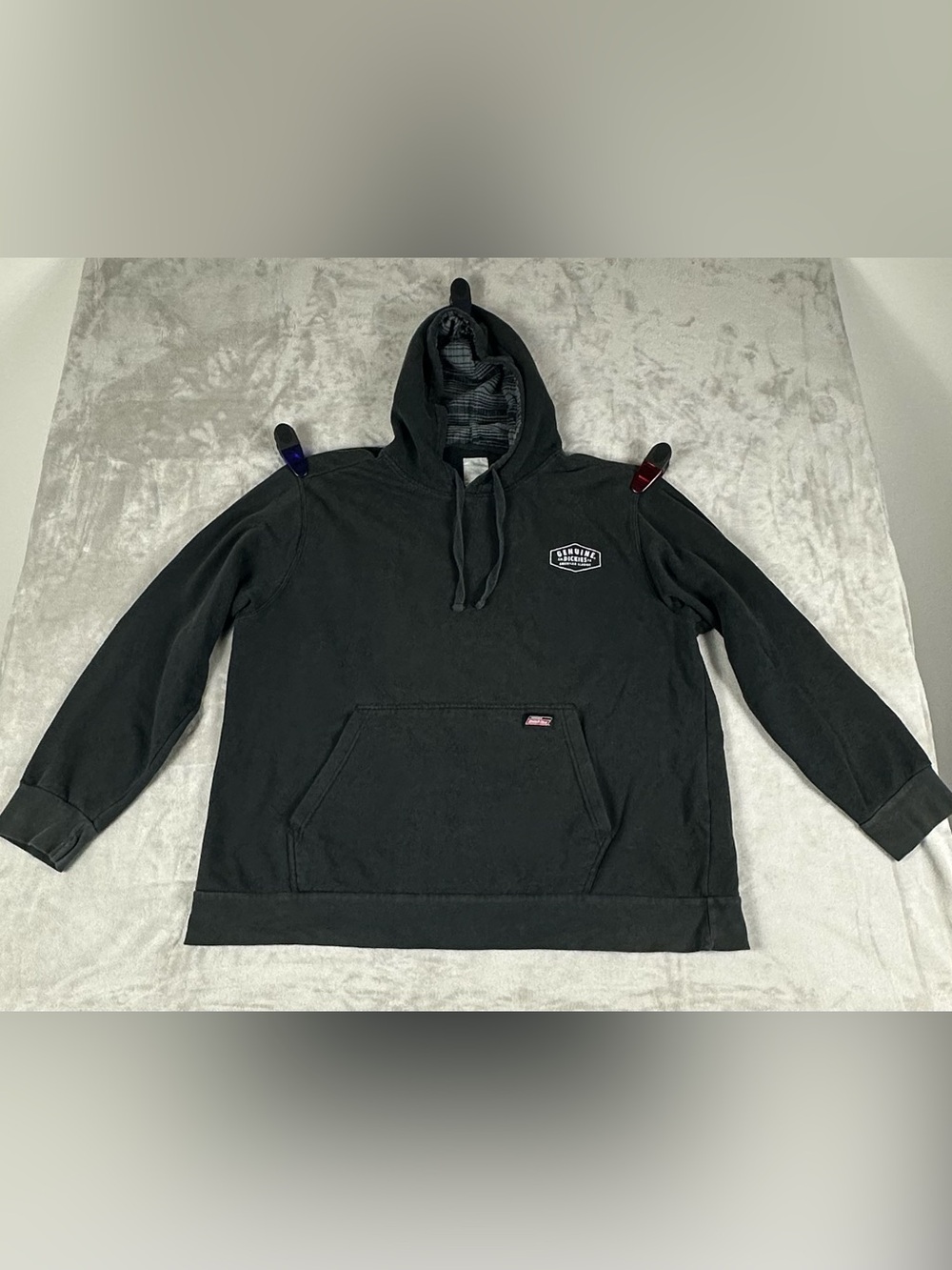 Dickies Black Hooded Pullover Sweatshirt